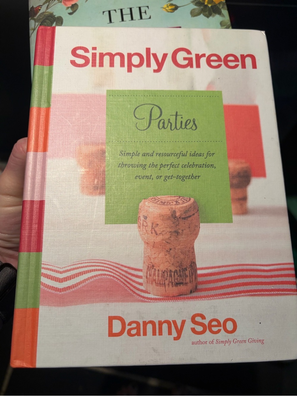 Simply Green Parties Cookbook - Green/Red Cover